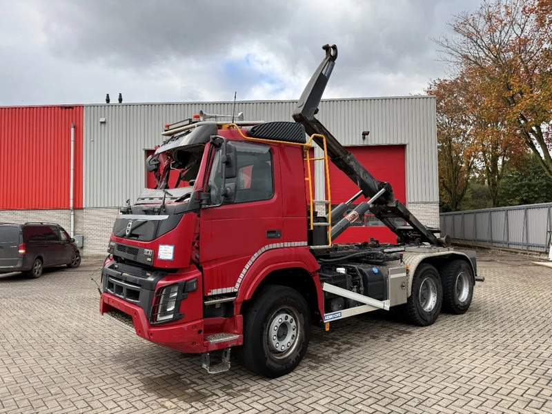 Volvo FMX4-500 / ENGINE RUNNING / VEB+ / 6X4 / BIG AXLE / AJK 20 TON HOOKLIFT / ONLY:276433 KM / AUTOMATIC / EURO-6 / 2020 - Camion ampliroll: photos 1 Volvo FMX4-500 / ENGINE RUNNING / VEB+ / 6X4 / BIG AXLE / AJK 20 TON HOOKLIFT / ONLY:276433 KM / AUTOMATIC / EURO-6 / 2020 - Camion ampliroll: photos 1