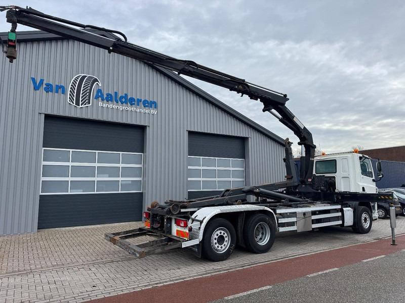 DAF CF410 6x2 HMF 2120-K3, Hyvalift 20.60 S - Camion ampliroll, Camion grue: photos 3 DAF CF410 6x2 HMF 2120-K3, Hyvalift 20.60 S - Camion ampliroll, Camion grue: photos 3