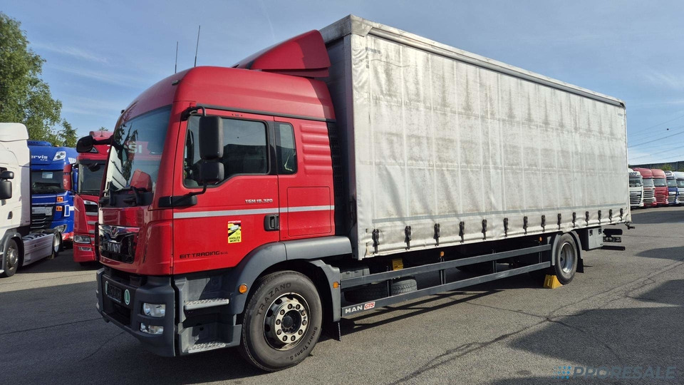 MAN TGM 18.320 EURO 6 valník s plachtou - Camion à rideaux coulissants: photos 2 MAN TGM 18.320 EURO 6 valník s plachtou - Camion à rideaux coulissants: photos 2
