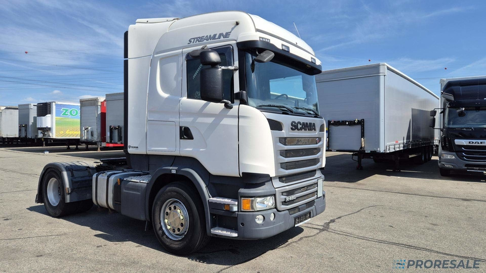 SCANIA R450 N320 HIGH LINE EURO 6 - Tracteur routier: photos 1 SCANIA R450 N320 HIGH LINE EURO 6 - Tracteur routier: photos 1