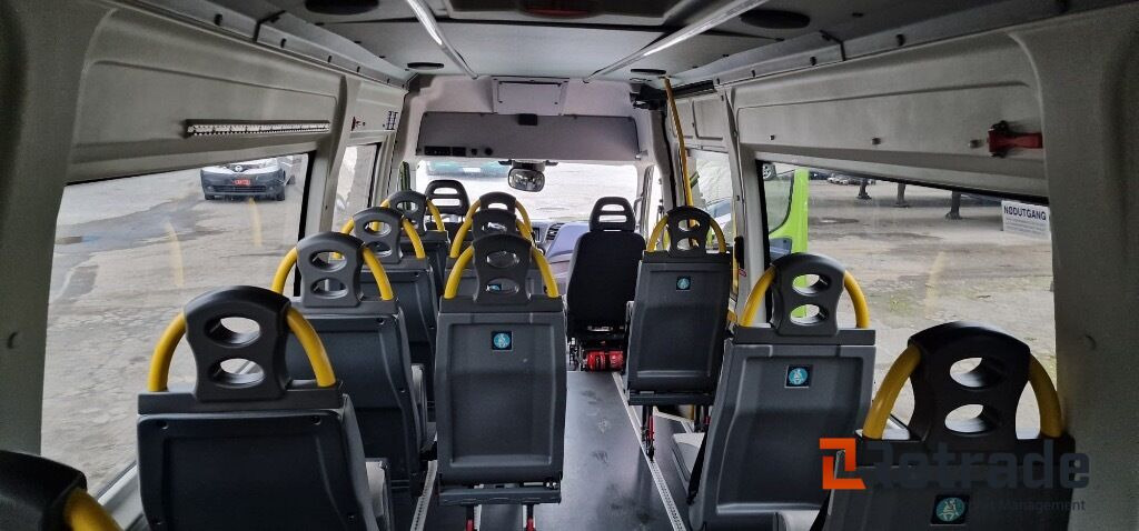Minibus, Transport de personnes 2017 Buss 16 seter IVECO  DAILY Bensin + gass  EU-Godkjent: photos 15