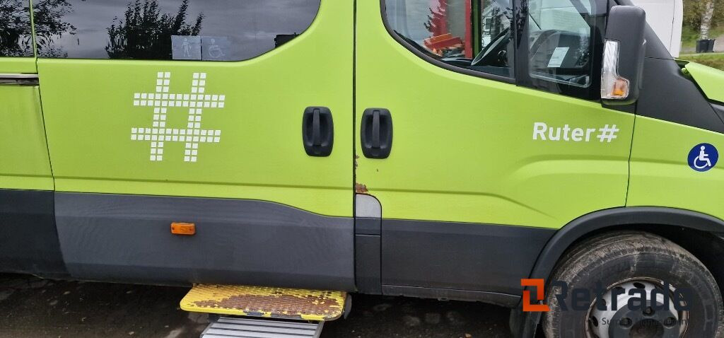 Minibus, Transport de personnes 2017 Buss 16 seter IVECO  DAILY Bensin + gass  EU-Godkjent: photos 8