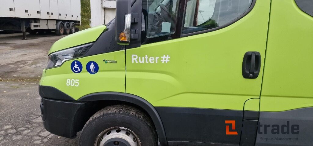 Minibus, Transport de personnes 2017 Buss 16 seter IVECO  DAILY Bensin + gass  EU-Godkjent: photos 11