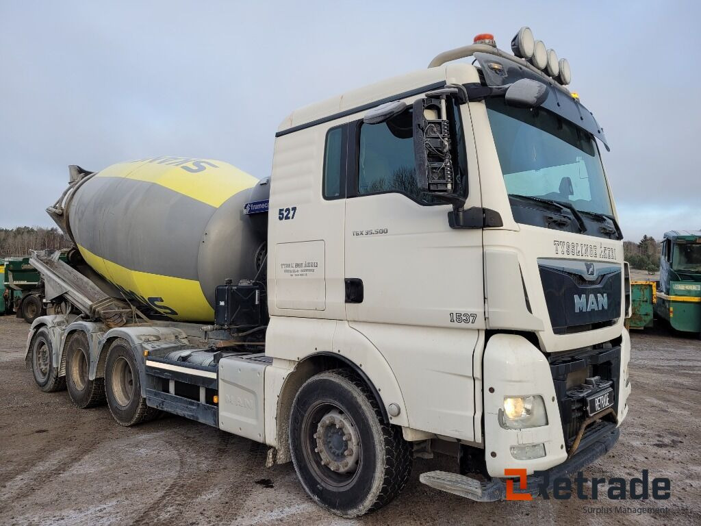 Betongbil betongroterare MAN TGX 35.500 8X4-4 BL Euro 6 - Camion malaxeur: photos 3 Betongbil betongroterare MAN TGX 35.500 8X4-4 BL Euro 6 - Camion malaxeur: photos 3