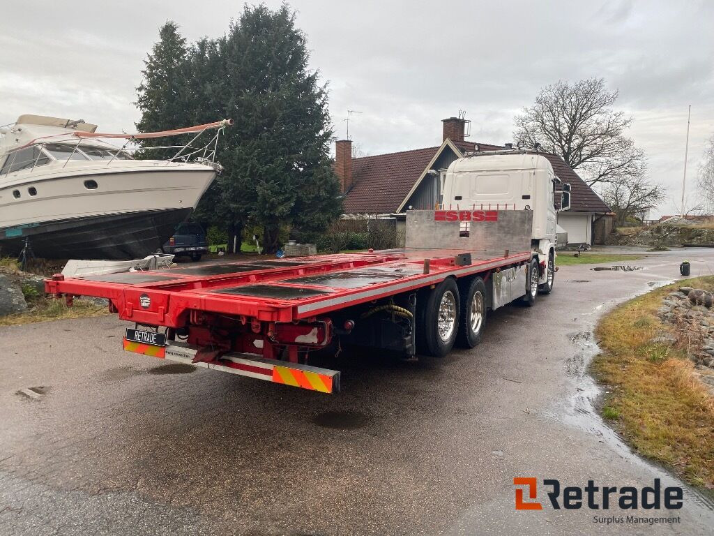 Chassi/Bodbil Scania 144G 530 V8 utan kran - Camion plateau: photos 4 Chassi/Bodbil Scania 144G 530 V8 utan kran - Camion plateau: photos 4