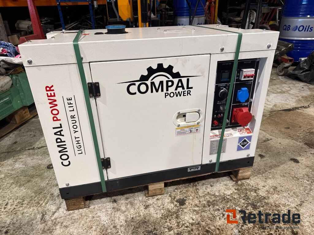 Generator COMPAL Power VG-R110 - Engins de chantier: photos 1 Generator COMPAL Power VG-R110 - Engins de chantier: photos 1