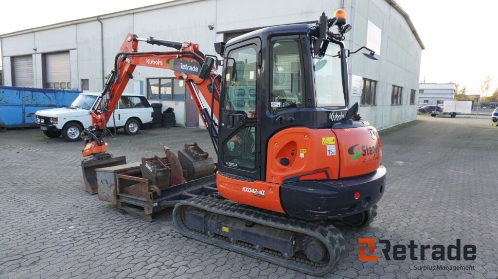 Minigrävare Kubota KX 042-4A Grävsystem - Engins de chantier: photos 4 Minigrävare Kubota KX 042-4A Grävsystem - Engins de chantier: photos 4