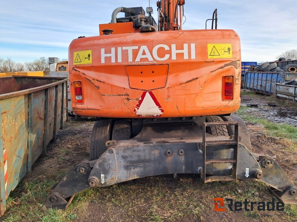 Gravemaskine Hitachi ZX 140W-3 - Pelle sur pneus: photos 5 Gravemaskine Hitachi ZX 140W-3 - Pelle sur pneus: photos 5