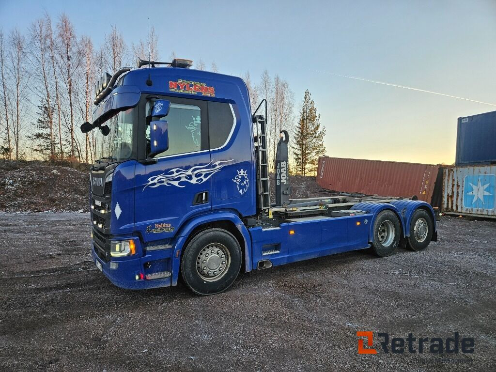 Lastväxlare Scania R580 B6X2*4NB - Camion ampliroll: photos 1 Lastväxlare Scania R580 B6X2*4NB - Camion ampliroll: photos 1