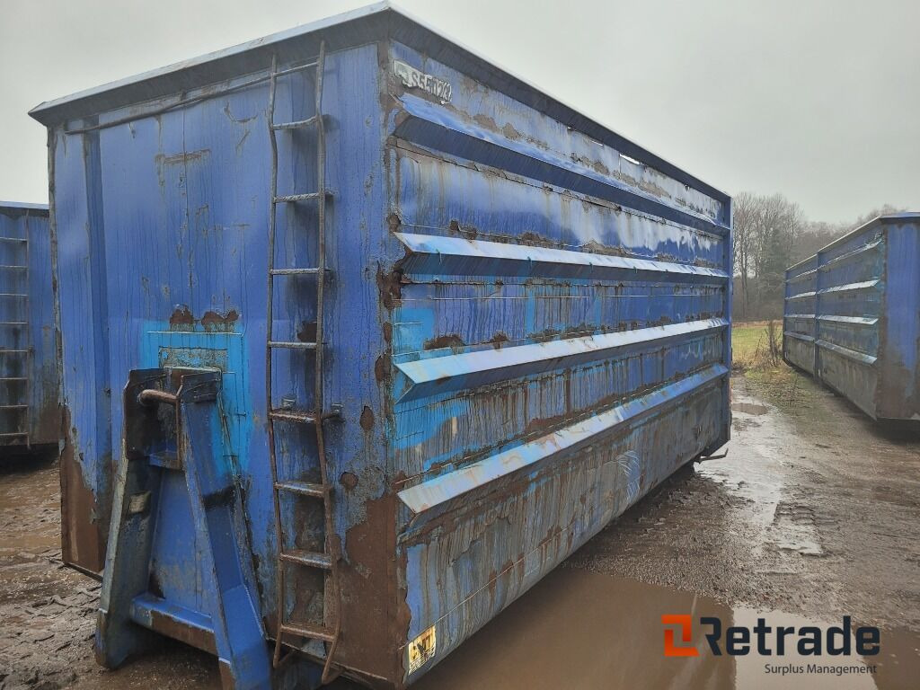 Lastväxlarflak / flisflak CMT ca 39 m3 - Benne ampliroll: photos 1 Lastväxlarflak / flisflak CMT ca 39 m3 - Benne ampliroll: photos 1