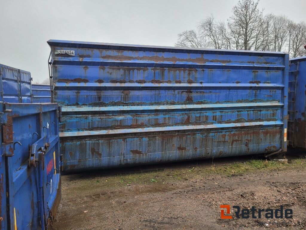 Lastväxlarflak / flisflak CMT ca 40 m3 - Benne ampliroll: photos 2 Lastväxlarflak / flisflak CMT ca 40 m3 - Benne ampliroll: photos 2