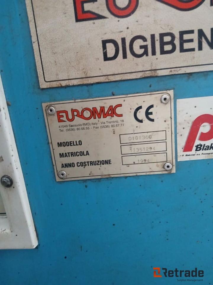 Bøyemaskin for armeringsjern - Matériel industriel: photos 3 Bøyemaskin for armeringsjern - Matériel industriel: photos 3