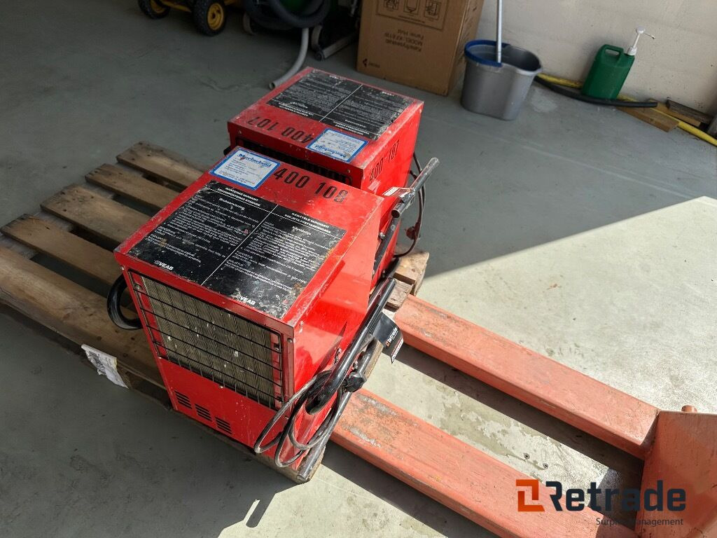 VEAB LAF40 2 stk Varme blæser - Réchauffeur de construction: photos 3 VEAB LAF40 2 stk Varme blæser - Réchauffeur de construction: photos 3