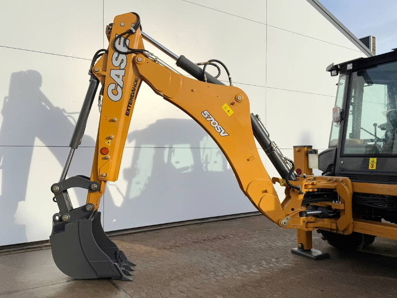 Tractopelle Case 570SV 4WD - 4/1 Bucket / Telescopic Boom / AC: photos 15