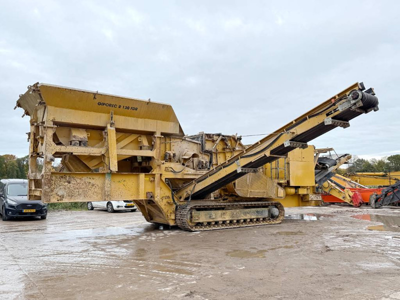 GIPO Giporec R130 FDR - Side Conveyor / Caterpillar C15 - Concasseur mobile: photos 1 GIPO Giporec R130 FDR - Side Conveyor / Caterpillar C15 - Concasseur mobile: photos 1
