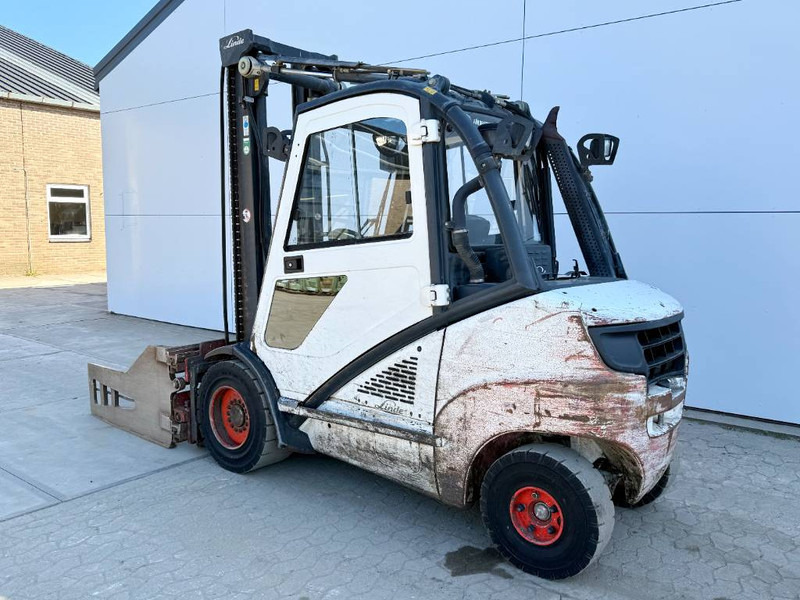 Linde H35D - German Machine Side Shift Fork Positioners - Chariot élévateur diesel: photos 3 Linde H35D - German Machine Side Shift Fork Positioners - Chariot élévateur diesel: photos 3