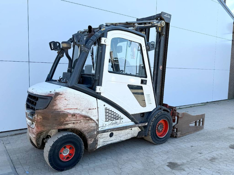 Linde H35D - German Machine Side Shift Fork Positioners - Chariot élévateur diesel: photos 5 Linde H35D - German Machine Side Shift Fork Positioners - Chariot élévateur diesel: photos 5