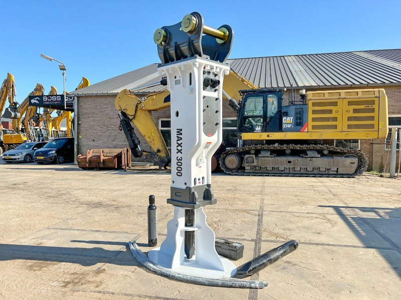 Maxx 3000 hammer / 27-40 Ton / Hydraulic Breaker / - Marteau hydraulique pour Engins de chantier: photos 4 Maxx 3000 hammer / 27-40 Ton / Hydraulic Breaker / - Marteau hydraulique pour Engins de chantier: photos 4