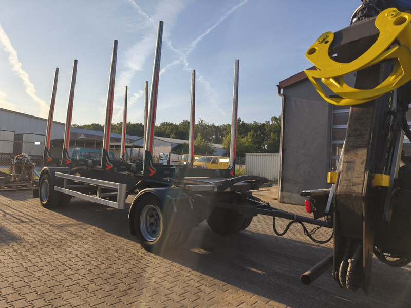 Ebert KHA 18 Exte Holztransporter - Remorque grumier: photos 1 Ebert KHA 18 Exte Holztransporter - Remorque grumier: photos 1