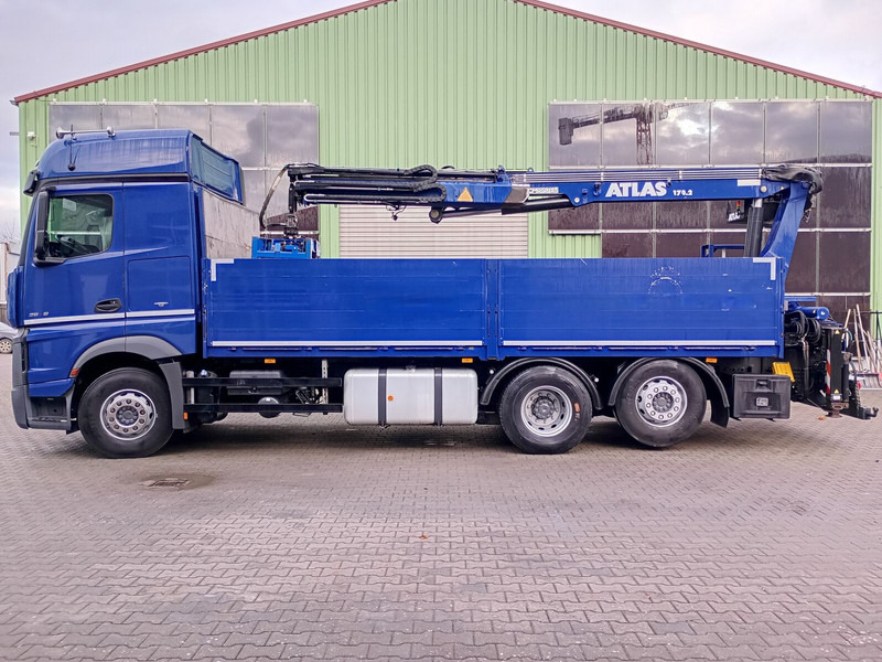 Mercedes-Benz 2545 mit Kran 6X2 Euro6 Atlas 170.2 10,8m Kran - Camion plateau, Camion grue: photos 4 Mercedes-Benz 2545 mit Kran 6X2 Euro6 Atlas 170.2 10,8m Kran - Camion plateau, Camion grue: photos 4