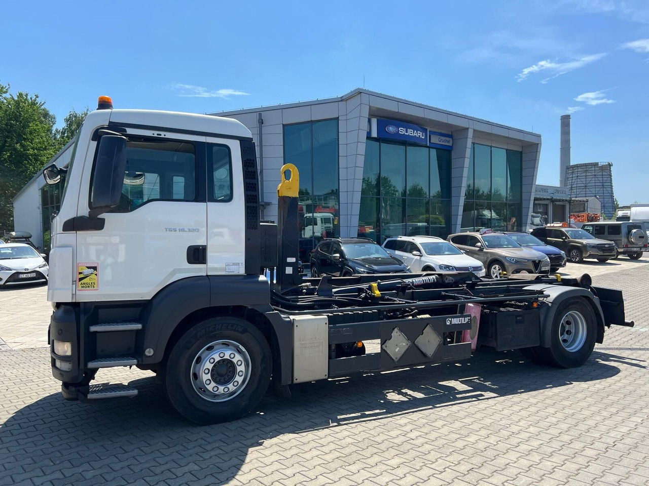 MAN TGS 18.320 NO Rust / Multilift Joab / BIG Wheelbase - Camion porte-conteneur/ Caisse mobile: photos 2 MAN TGS 18.320 NO Rust / Multilift Joab / BIG Wheelbase - Camion porte-conteneur/ Caisse mobile: photos 2
