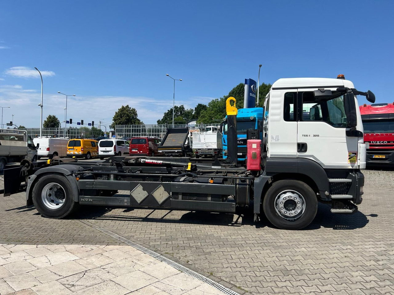 MAN TGS 18.320 NO Rust / Multilift Joab / BIG Wheelbase - Camion porte-conteneur/ Caisse mobile: photos 4 MAN TGS 18.320 NO Rust / Multilift Joab / BIG Wheelbase - Camion porte-conteneur/ Caisse mobile: photos 4