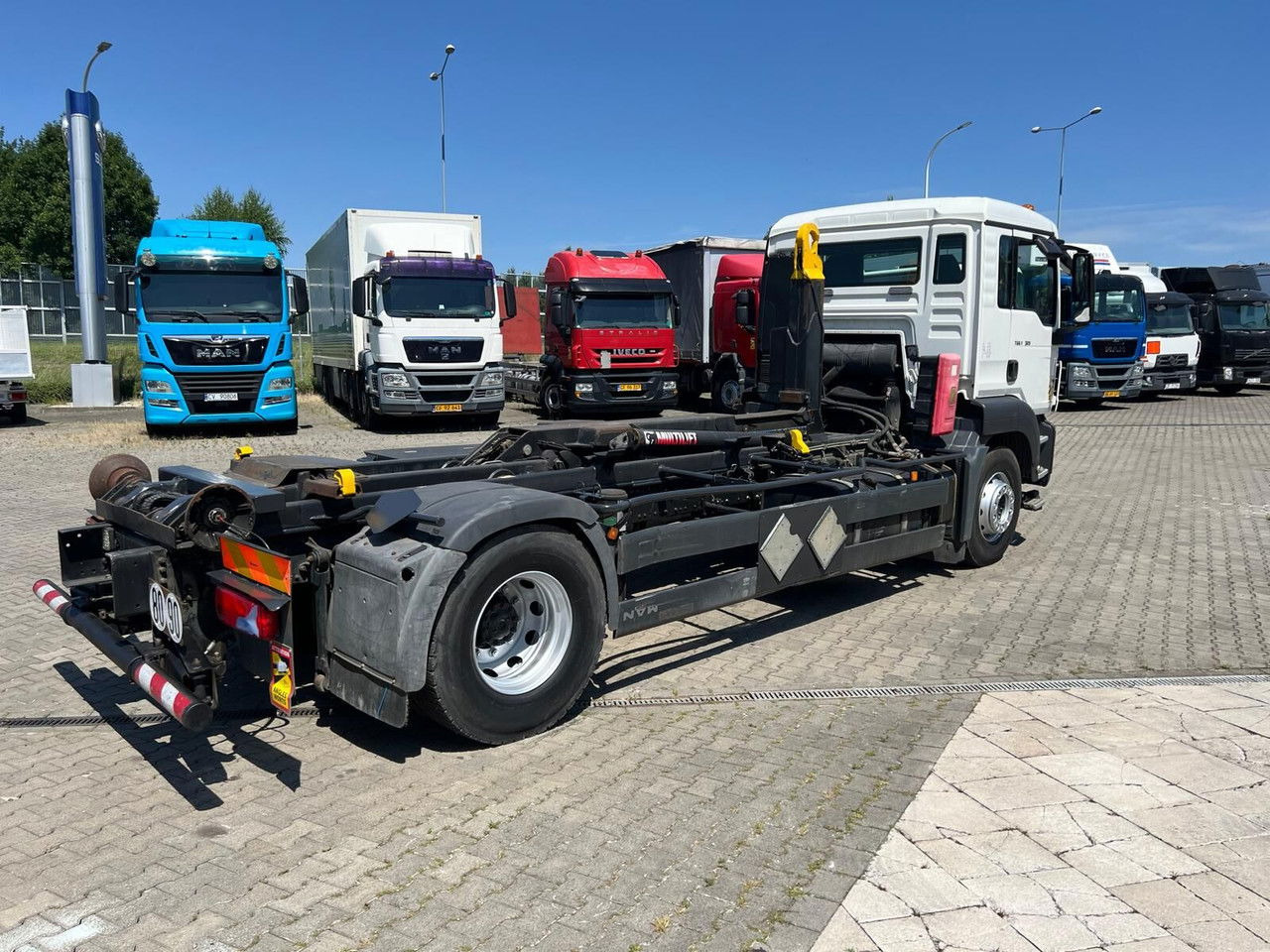 MAN TGS 18.320 NO Rust / Multilift Joab / BIG Wheelbase - Camion porte-conteneur/ Caisse mobile: photos 5 MAN TGS 18.320 NO Rust / Multilift Joab / BIG Wheelbase - Camion porte-conteneur/ Caisse mobile: photos 5