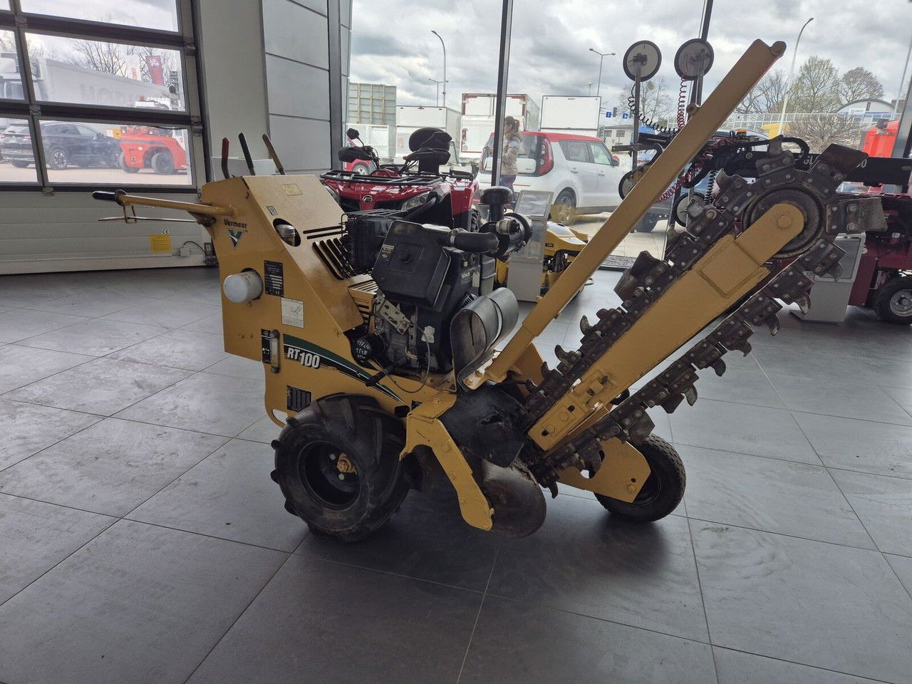 Vermeer RT 100 / Trench SAW / Mini Chain Excavator / IDE AL FOR Cables - Trancheuse: photos 3 Vermeer RT 100 / Trench SAW / Mini Chain Excavator / IDE AL FOR Cables - Trancheuse: photos 3
