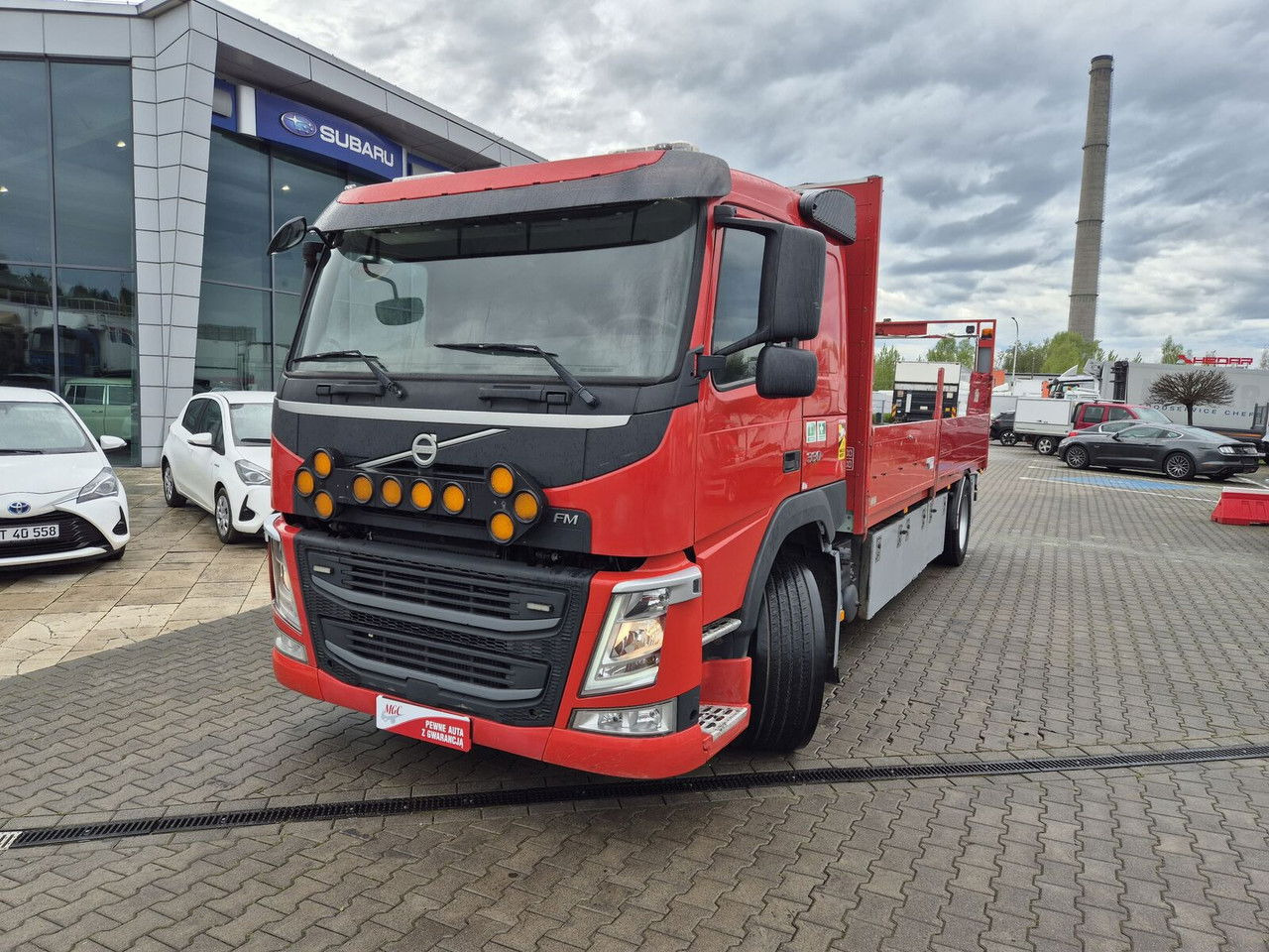 Volvo FM 330 Webasto / HDS Hiab / 1 Owner - Camion plateau, Camion grue: photos 3 Volvo FM 330 Webasto / HDS Hiab / 1 Owner - Camion plateau, Camion grue: photos 3