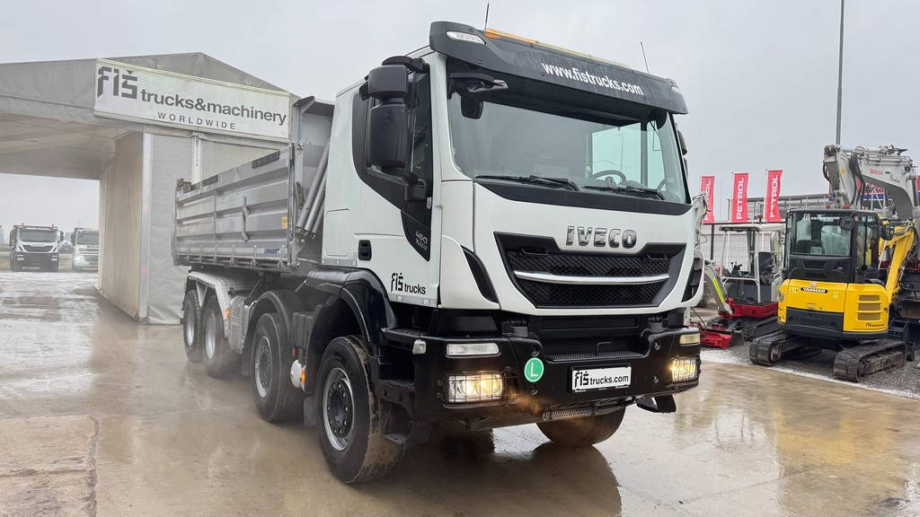 Iveco Trakker 460 8x4 meiller tipper - euro 6 - Camion benne: photos 3 Iveco Trakker 460 8x4 meiller tipper - euro 6 - Camion benne: photos 3