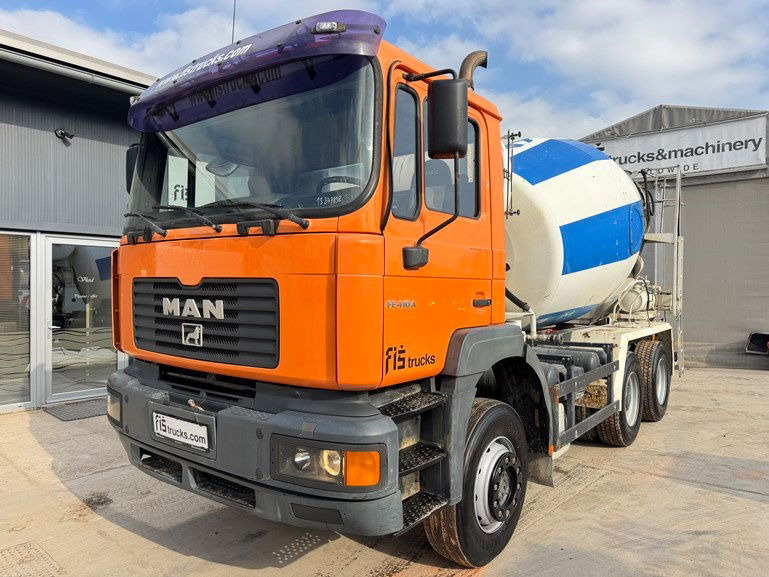 MAN FE 410A 6x4 mixer - 7m3 - euro 3 - Camion malaxeur: photos 1 MAN FE 410A 6x4 mixer - 7m3 - euro 3 - Camion malaxeur: photos 1