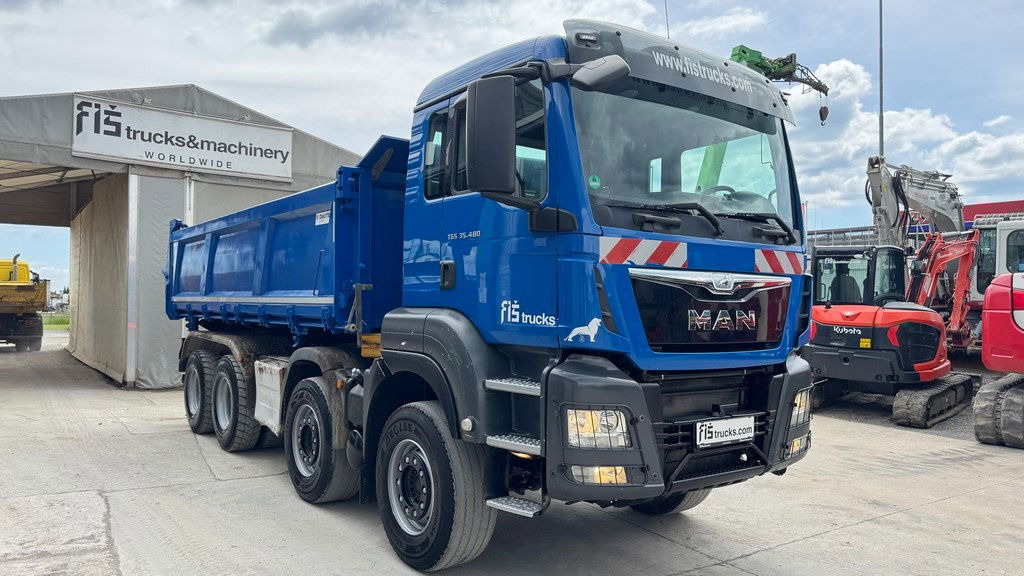 MAN TGA 35.480 8x4 bordmatic tipper - euro 6 - Camion benne: photos 3 MAN TGA 35.480 8x4 bordmatic tipper - euro 6 - Camion benne: photos 3