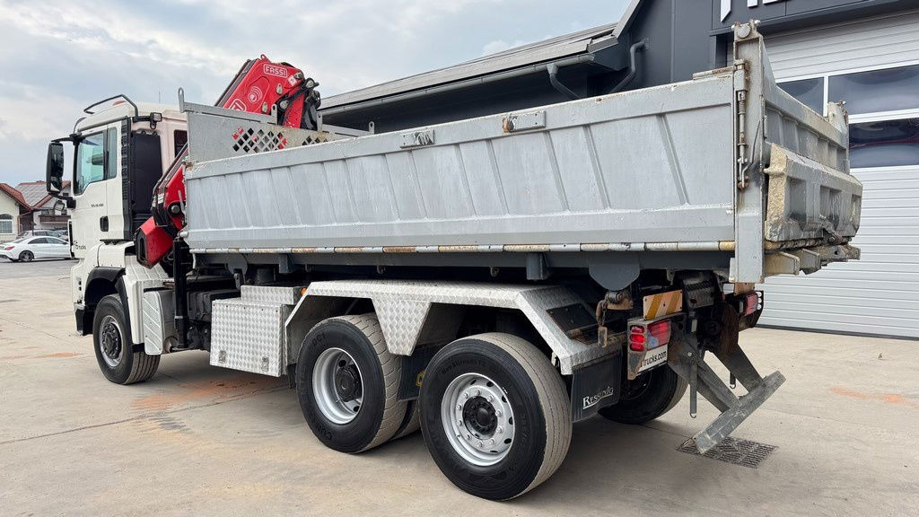 MAN TGS 28.480 6X4/4 bordmatic - cardan - Fassi F235XP - 14.9M - Retarder - Camion benne: photos 5 MAN TGS 28.480 6X4/4 bordmatic - cardan - Fassi F235XP - 14.9M - Retarder - Camion benne: photos 5