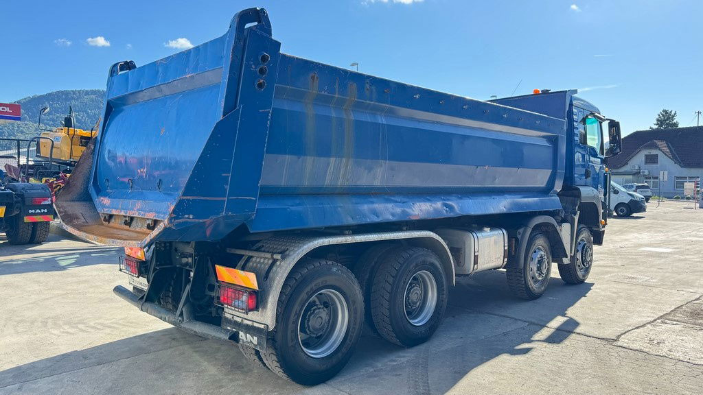 MAN TGS 41.540 8x6 dumper tipper - spring - Camion benne: photos 4 MAN TGS 41.540 8x6 dumper tipper - spring - Camion benne: photos 4