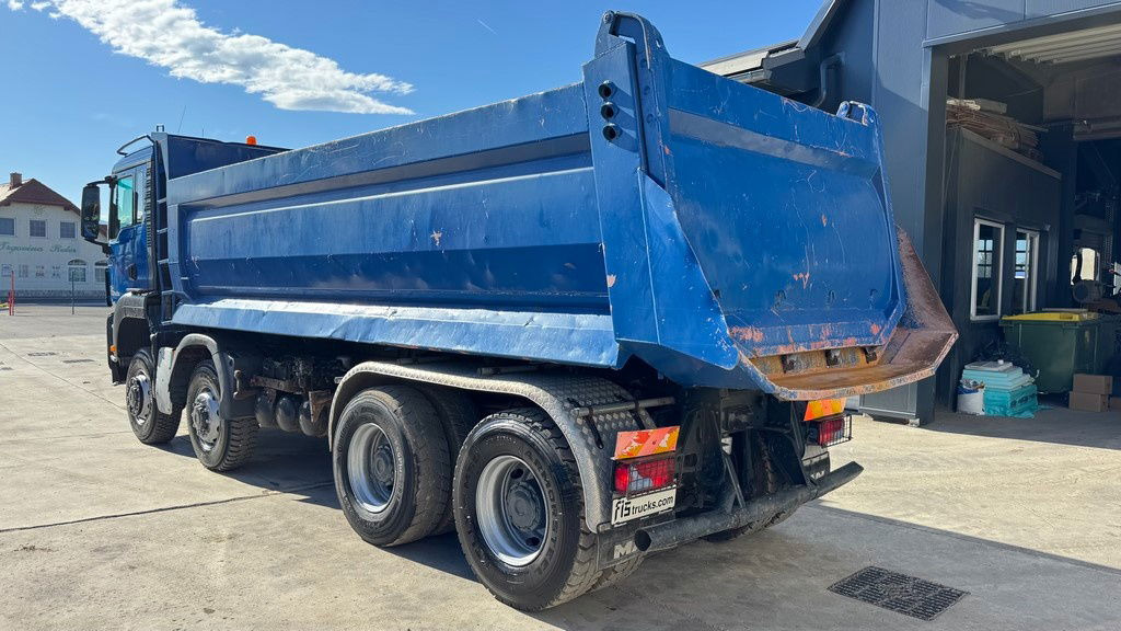 MAN TGS 41.540 8x6 dumper tipper - spring - Camion benne: photos 5 MAN TGS 41.540 8x6 dumper tipper - spring - Camion benne: photos 5