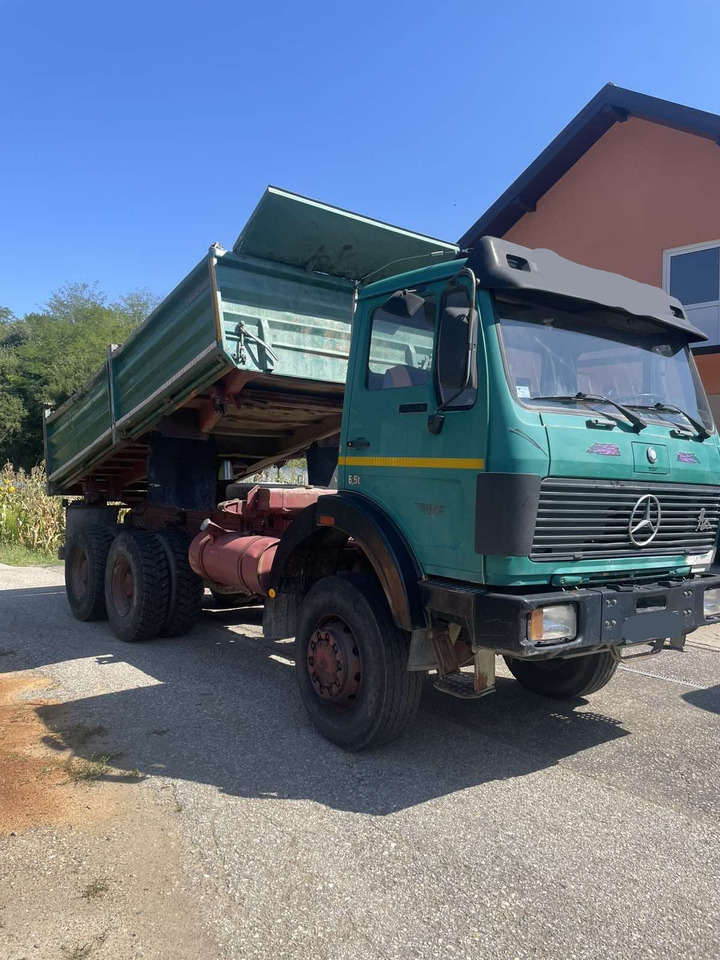 Mercedes-Benz 2628 AK 6x6 meiller tipper - V8 - Camion benne: photos 1 Mercedes-Benz 2628 AK 6x6 meiller tipper - V8 - Camion benne: photos 1