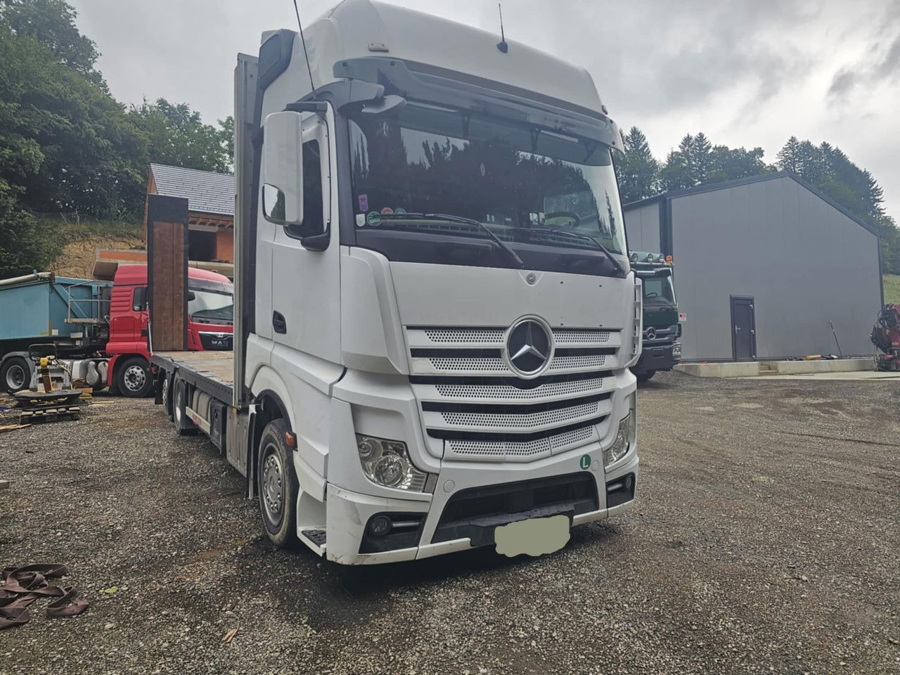 Mercedes-Benz Actros 2545 6x2 transporter - steering axle - 7.8M - Camion porte-voitures: photos 1 Mercedes-Benz Actros 2545 6x2 transporter - steering axle - 7.8M - Camion porte-voitures: photos 1
