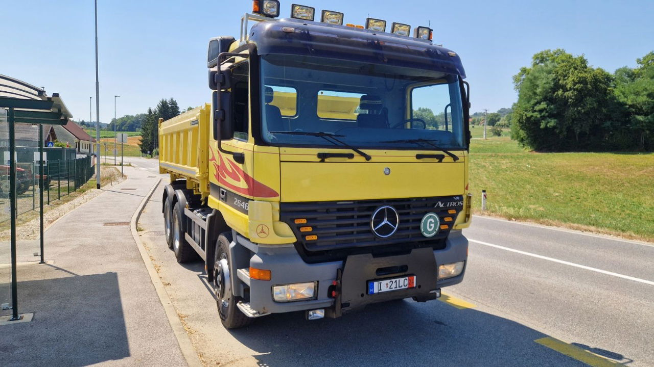 Mercedes-Benz Actros 2648 K 6X4 meiller bordmatic - air condition - Camion benne: photos 4 Mercedes-Benz Actros 2648 K 6X4 meiller bordmatic - air condition - Camion benne: photos 4