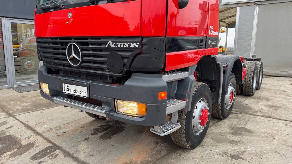 Mercedes-Benz Actros 4140 8x6 chassis - big axle - Châssis cabine: photos 2 Mercedes-Benz Actros 4140 8x6 chassis - big axle - Châssis cabine: photos 2