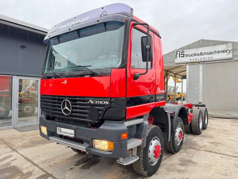 Mercedes-Benz Actros 4140 8x6 chassis - big axle - Châssis cabine: photos 1 Mercedes-Benz Actros 4140 8x6 chassis - big axle - Châssis cabine: photos 1