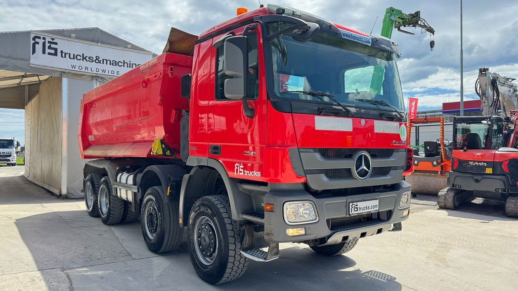 Mercedes-Benz Actros 4141 K 8x6 meiller mulda tipper - air condition - Camion benne: photos 3 Mercedes-Benz Actros 4141 K 8x6 meiller mulda tipper - air condition - Camion benne: photos 3