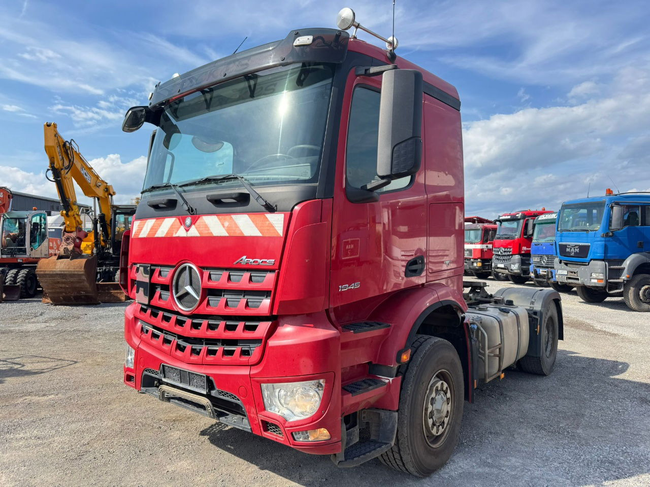 Mercedes-Benz Arocs 1945 HAD 4X4 tractor unit - tipper hydraulics - retarder - Tracteur routier: photos 1 Mercedes-Benz Arocs 1945 HAD 4X4 tractor unit - tipper hydraulics - retarder - Tracteur routier: photos 1