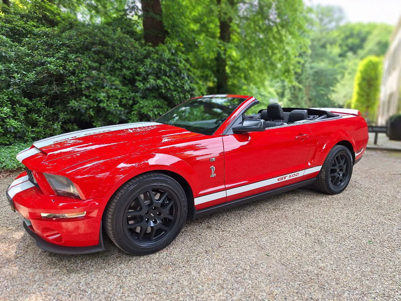 Ford Mustang FORD MUSTANG SHELBY GT500 COBRA 5.4 V8 gt500 cabrio originele - Voiture: photos 1 Ford Mustang FORD MUSTANG SHELBY GT500 COBRA 5.4 V8 gt500 cabrio originele - Voiture: photos 1