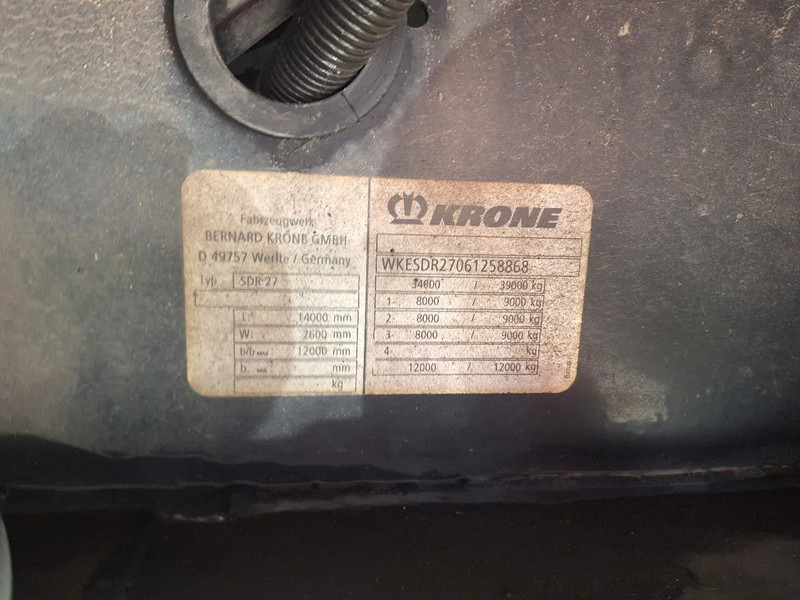 Semi-remorque frigorifique Krone SD*27/B: photos 6 Semi-remorque frigorifique Krone SD*27/B: photos 6