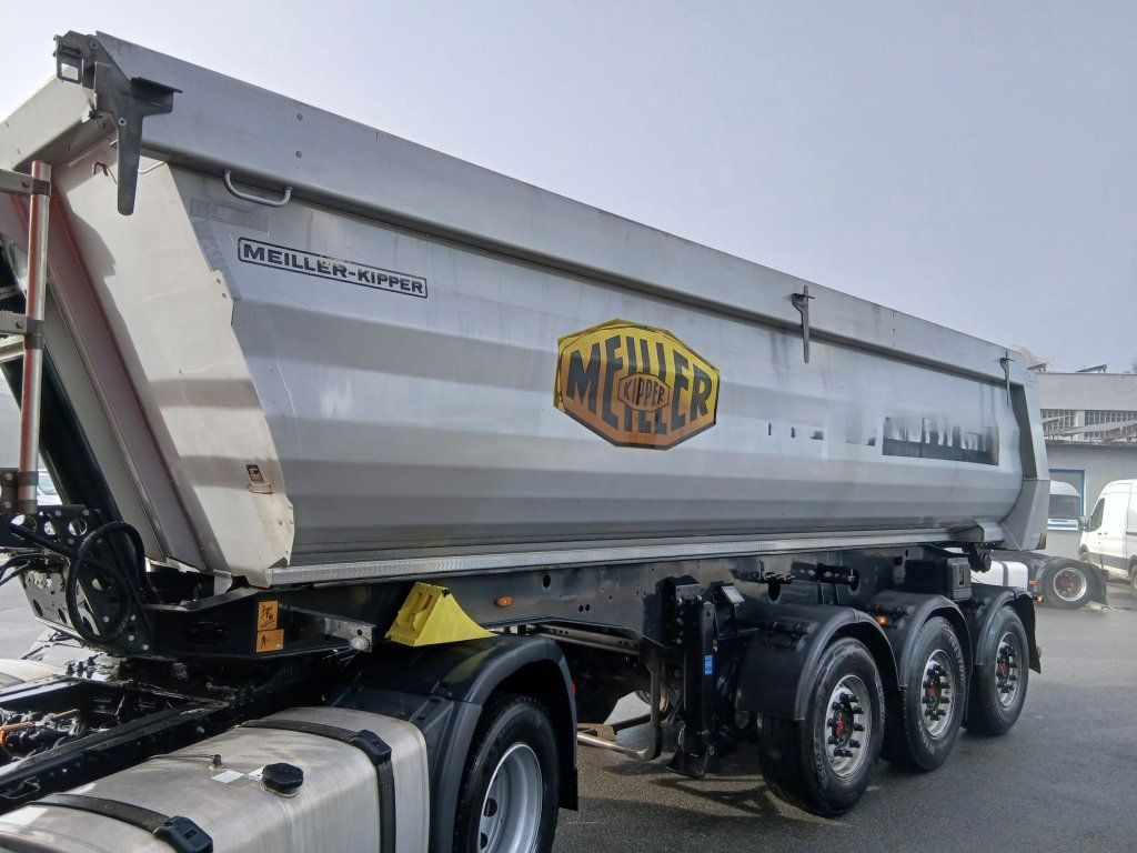 Meiller 27m3 - Semi-remorque benne: photos 2 Meiller 27m3 - Semi-remorque benne: photos 2