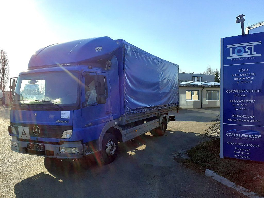 Mercedes-Benz 1018 Atego EURO 3 - Camion à rideaux coulissants: photos 1 Mercedes-Benz 1018 Atego EURO 3 - Camion à rideaux coulissants: photos 1