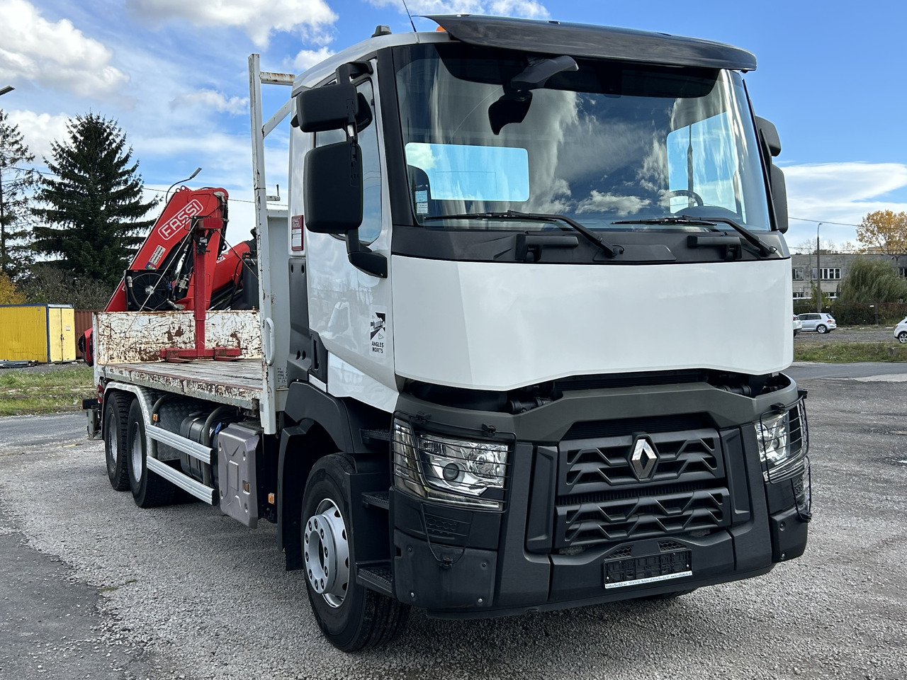 RENAULT C380 6X4 / FASSI F215A + REMOTE / ROTATOR - Camion grue: photos 5 RENAULT C380 6X4 / FASSI F215A + REMOTE / ROTATOR - Camion grue: photos 5