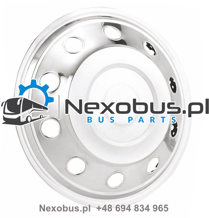 Kołpak 16" nierdzewny przód Fiat Ducato Iveco Daily Ford Transit - Pneus et jantes pour Bus: photos 1 Kołpak 16" nierdzewny przód Fiat Ducato Iveco Daily Ford Transit - Pneus et jantes pour Bus: photos 1