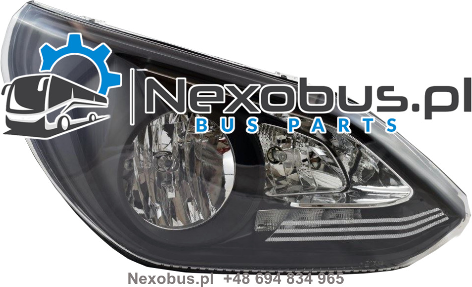Reflektor Setra 5..HD Comfort Class prawy H7+LED - Feu avant pour Bus: photos 1 Reflektor Setra 5..HD Comfort Class prawy H7+LED - Feu avant pour Bus: photos 1