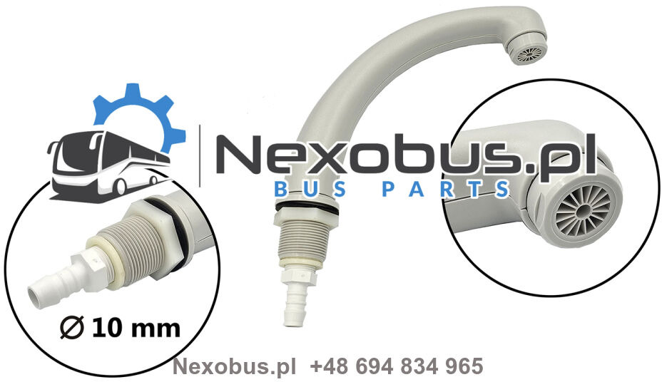 Wylewka kran umywalki Mercedes Setra Bova M26 przewód 10 mm - Cabine et intérieur pour Bus: photos 1 Wylewka kran umywalki Mercedes Setra Bova M26 przewód 10 mm - Cabine et intérieur pour Bus: photos 1